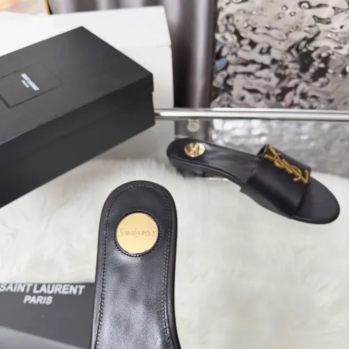 Replica Yves Saint Laurent YSL Slippers For Women #1482572 $85.00 USD for Wholesale