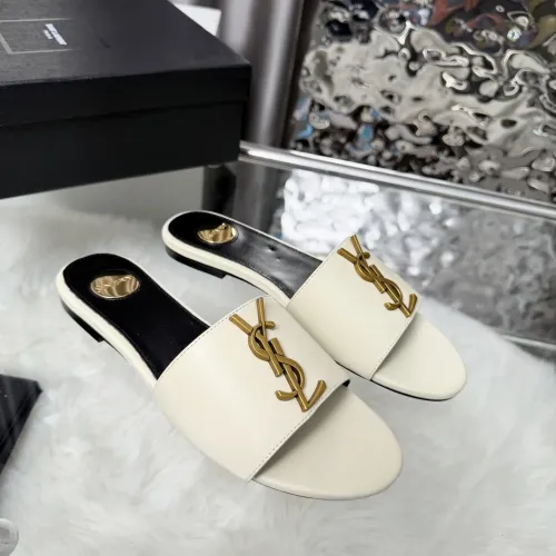 Replica Yves Saint Laurent YSL Slippers For Women #1482573 $85.00 USD for Wholesale
