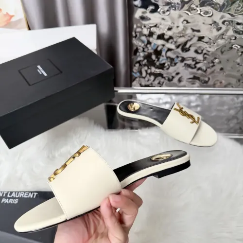 Replica Yves Saint Laurent YSL Slippers For Women #1482573 $85.00 USD for Wholesale