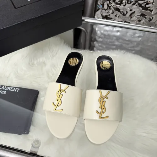 Replica Yves Saint Laurent YSL Slippers For Women #1482573 $85.00 USD for Wholesale