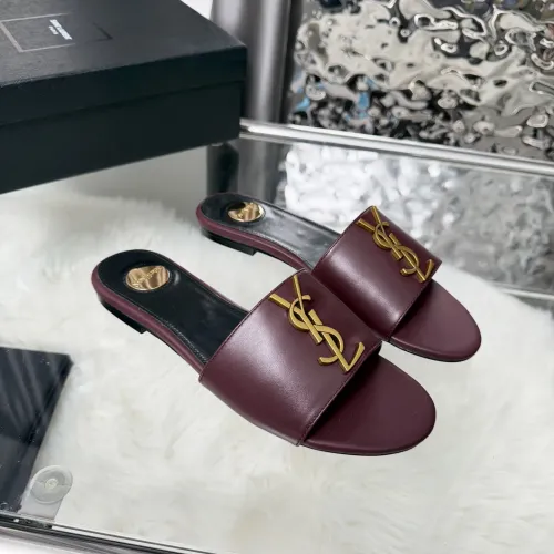 Replica Yves Saint Laurent YSL Slippers For Women #1482574 $85.00 USD for Wholesale