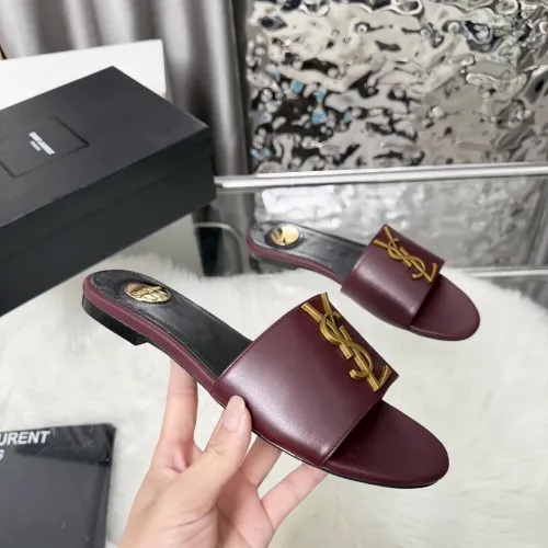 Replica Yves Saint Laurent YSL Slippers For Women #1482574 $85.00 USD for Wholesale