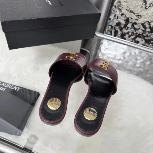 Replica Yves Saint Laurent YSL Slippers For Women #1482574 $85.00 USD for Wholesale