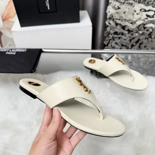 Replica Yves Saint Laurent YSL Slippers For Women #1482584 $88.00 USD for Wholesale