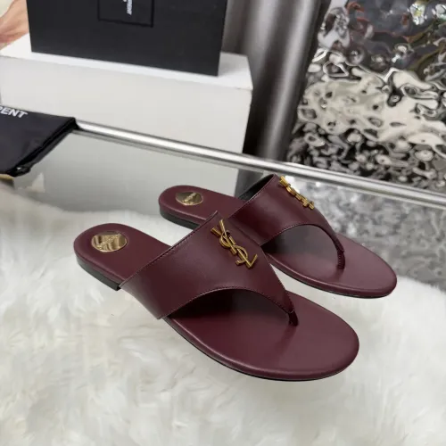 Replica Yves Saint Laurent YSL Slippers For Women #1482585 $88.00 USD for Wholesale