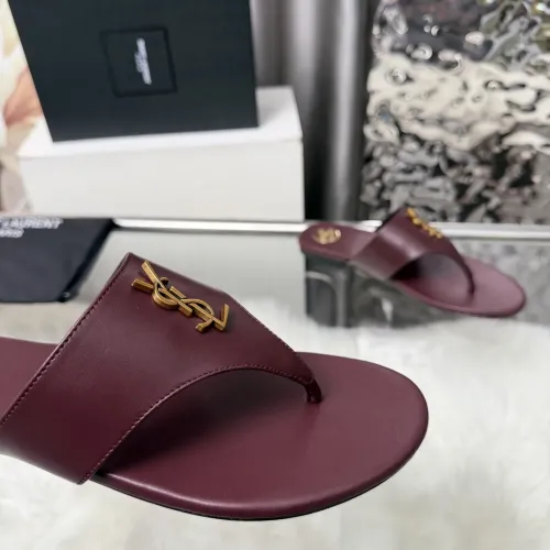Replica Yves Saint Laurent YSL Slippers For Women #1482585 $88.00 USD for Wholesale