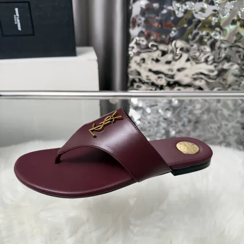 Replica Yves Saint Laurent YSL Slippers For Women #1482585 $88.00 USD for Wholesale