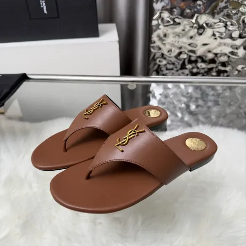 Wholesale Yves Saint Laurent YSL Slippers For Women #1482586 $88.00 USD, Wholesale Quality Replica Yves Saint Laurent YSL Slippers