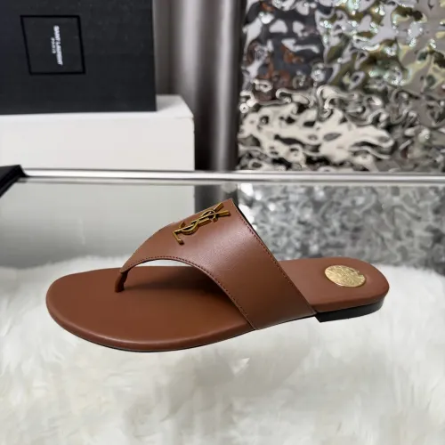Replica Yves Saint Laurent YSL Slippers For Women #1482586 $88.00 USD for Wholesale