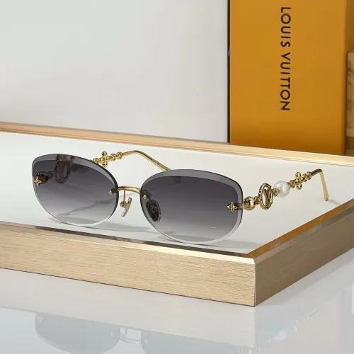 Wholesale Louis Vuitton AAA Quality Sunglasses #1482587 $60.00 USD, Wholesale Quality Replica Louis Vuitton AAA Quality Sunglasses