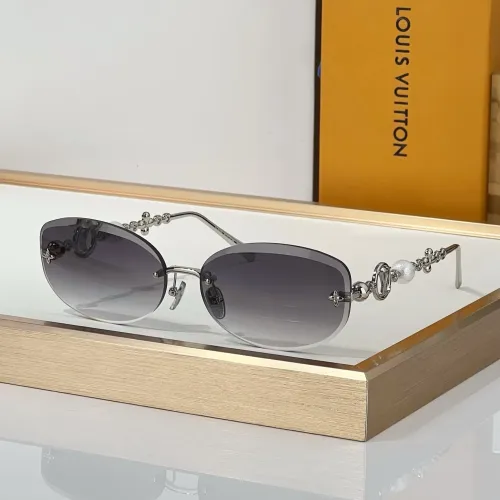 Wholesale Louis Vuitton AAA Quality Sunglasses #1482588 $60.00 USD, Wholesale Quality Replica Louis Vuitton AAA Quality Sunglasses