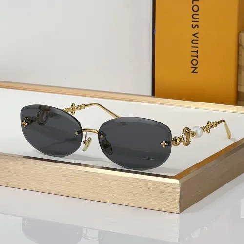 Wholesale Louis Vuitton AAA Quality Sunglasses #1482591 $60.00 USD, Wholesale Quality Replica Louis Vuitton AAA Quality Sunglasses