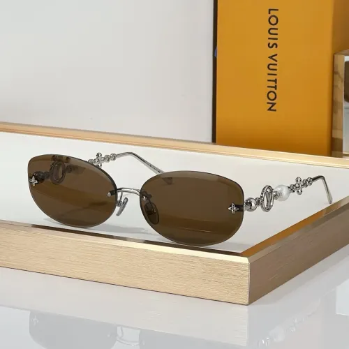 Wholesale Louis Vuitton AAA Quality Sunglasses #1482592 $60.00 USD, Wholesale Quality Replica Louis Vuitton AAA Quality Sunglasses