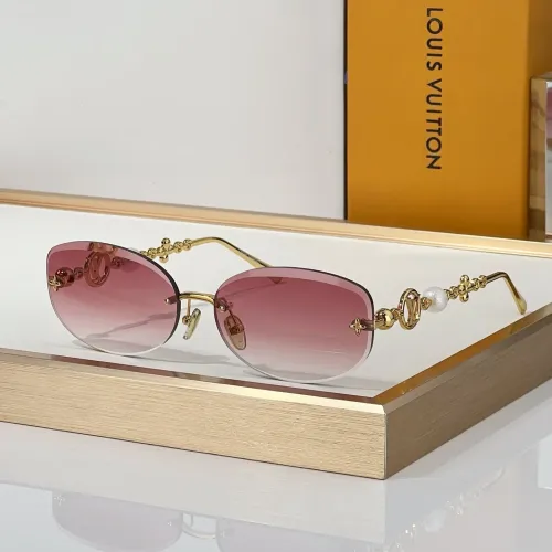 Wholesale Louis Vuitton AAA Quality Sunglasses #1482596 $60.00 USD, Wholesale Quality Replica Louis Vuitton AAA Quality Sunglasses