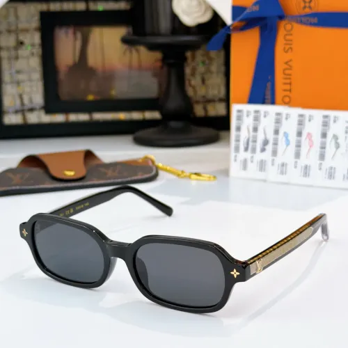 Wholesale Louis Vuitton AAA Quality Sunglasses #1482599 $60.00 USD, Wholesale Quality Replica Louis Vuitton AAA Quality Sunglasses