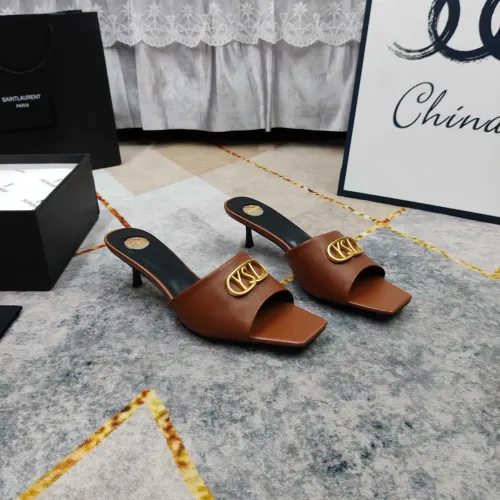 Wholesale Yves Saint Laurent YSL Slippers For Women #1482613 $115.00 USD, Wholesale Quality Replica Yves Saint Laurent YSL Slippers