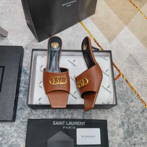 Replica Yves Saint Laurent YSL Slippers For Women #1482613 $115.00 USD for Wholesale