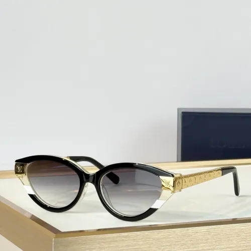 Wholesale Louis Vuitton AAA Quality Sunglasses #1482614 $64.00 USD, Wholesale Quality Replica Louis Vuitton AAA Quality Sunglasses