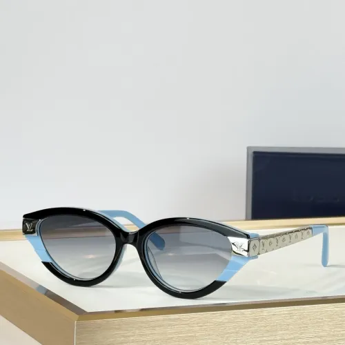 Wholesale Louis Vuitton AAA Quality Sunglasses #1482617 $64.00 USD, Wholesale Quality Replica Louis Vuitton AAA Quality Sunglasses