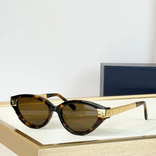 Wholesale Louis Vuitton AAA Quality Sunglasses #1482619 $64.00 USD, Wholesale Quality Replica Louis Vuitton AAA Quality Sunglasses