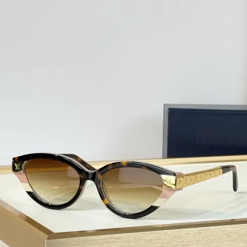 Wholesale Louis Vuitton AAA Quality Sunglasses #1482620 $64.00 USD, Wholesale Quality Replica Louis Vuitton AAA Quality Sunglasses