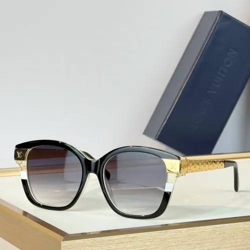 Wholesale Louis Vuitton AAA Quality Sunglasses #1482623 $64.00 USD, Wholesale Quality Replica Louis Vuitton AAA Quality Sunglasses