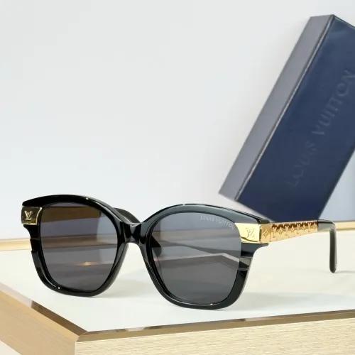 Wholesale Louis Vuitton AAA Quality Sunglasses #1482626 $64.00 USD, Wholesale Quality Replica Louis Vuitton AAA Quality Sunglasses