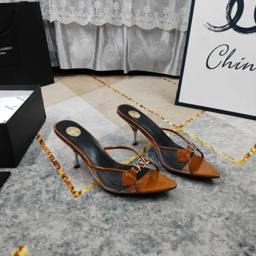 Replica Yves Saint Laurent YSL Slippers For Women #1482633 $112.00 USD for Wholesale