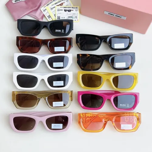 Replica MIU MIU AAA Quality Sunglasses #1482638 $64.00 USD for Wholesale