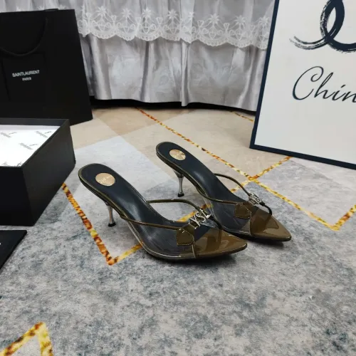 Wholesale Yves Saint Laurent YSL Slippers For Women #1482639 $112.00 USD, Wholesale Quality Replica Yves Saint Laurent YSL Slippers