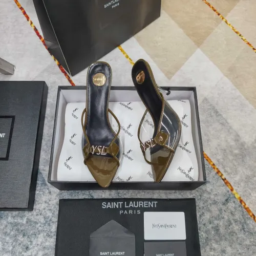 Replica Yves Saint Laurent YSL Slippers For Women #1482639 $112.00 USD for Wholesale