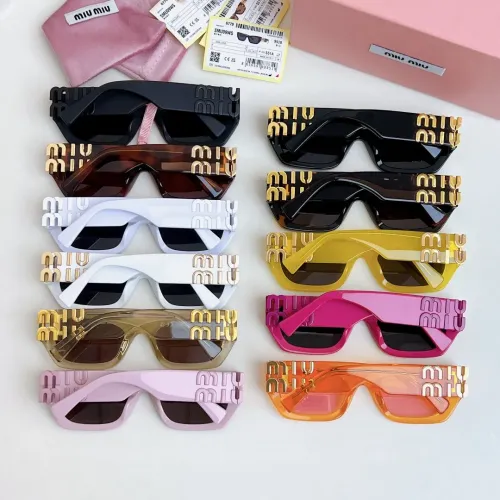 Replica MIU MIU AAA Quality Sunglasses #1482643 $64.00 USD for Wholesale