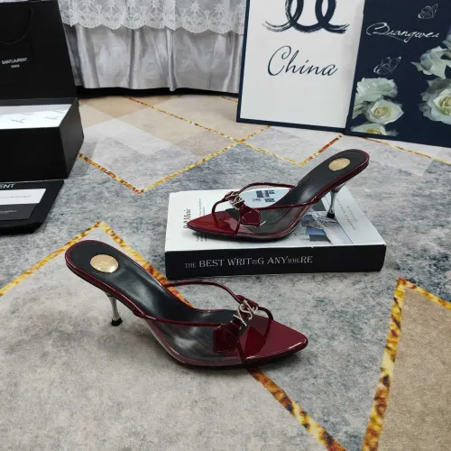 Wholesale Yves Saint Laurent YSL Slippers For Women #1482644 $112.00 USD, Wholesale Quality Replica Yves Saint Laurent YSL Slippers