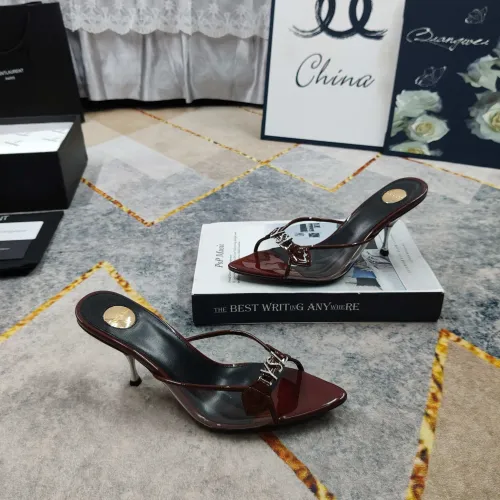 Wholesale Yves Saint Laurent YSL Slippers For Women #1482645 $112.00 USD, Wholesale Quality Replica Yves Saint Laurent YSL Slippers