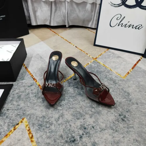 Replica Yves Saint Laurent YSL Slippers For Women #1482645 $112.00 USD for Wholesale