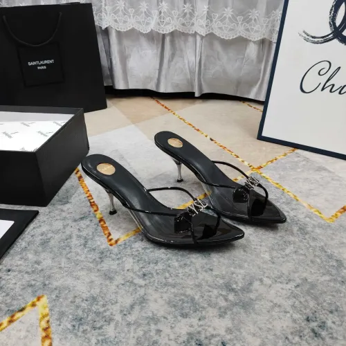 Wholesale Yves Saint Laurent YSL Slippers For Women #1482648 $112.00 USD, Wholesale Quality Replica Yves Saint Laurent YSL Slippers