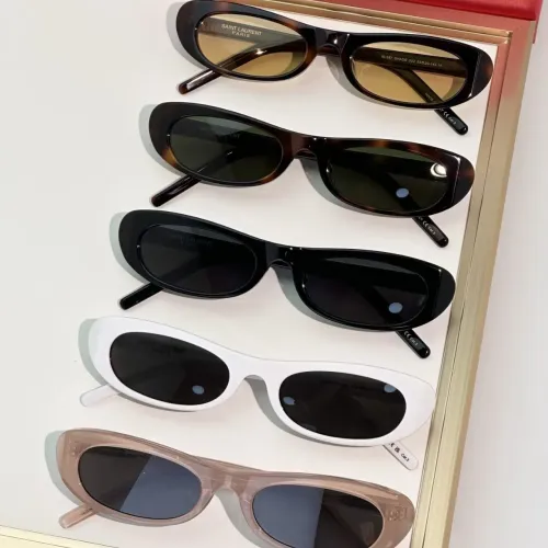 Replica Yves Saint Laurent YSL AAA Quality Sunglasses #1482695 $64.00 USD for Wholesale