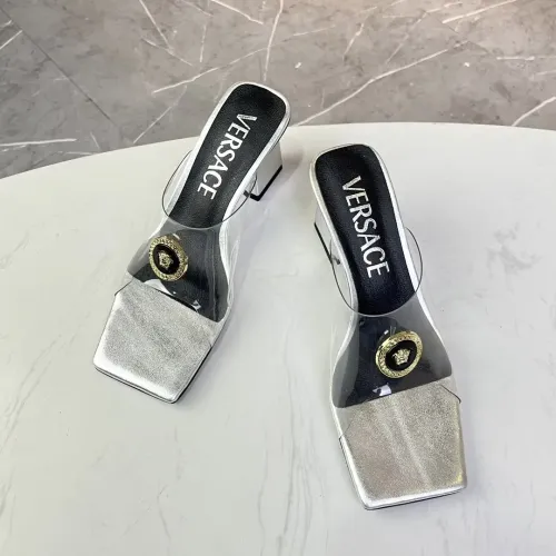 Replica Versace Slippers For Women #1482781 $82.00 USD for Wholesale