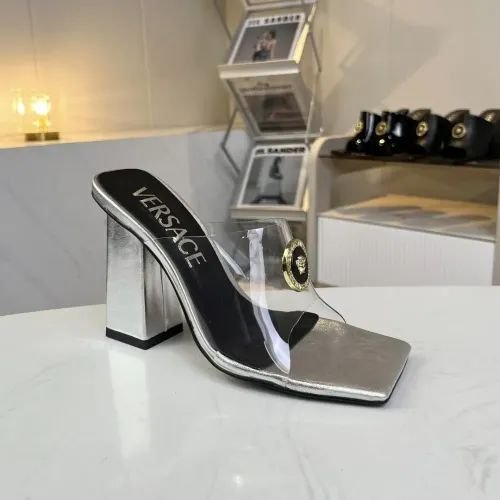 Replica Versace Slippers For Women #1482786 $82.00 USD for Wholesale