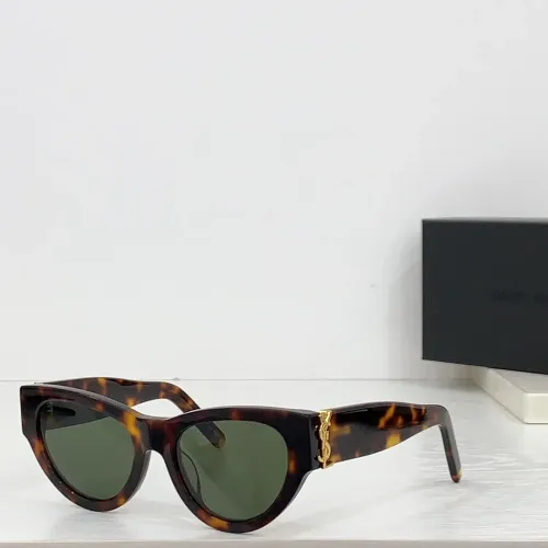 Wholesale Yves Saint Laurent YSL AAA Quality Sunglasses #1482792 $60.00 USD, Wholesale Quality Replica Yves Saint Laurent YSL AAA Quality Sunglasses