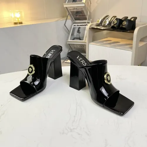 Replica Versace Slippers For Women #1482793 $82.00 USD for Wholesale