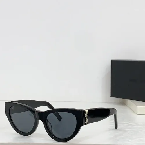 Wholesale Yves Saint Laurent YSL AAA Quality Sunglasses #1482795 $60.00 USD, Wholesale Quality Replica Yves Saint Laurent YSL AAA Quality Sunglasses