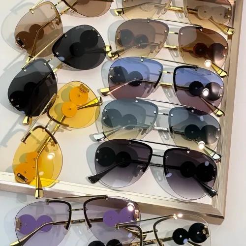 Replica Versace AAA Quality Sunglasses #1482804 $60.00 USD for Wholesale