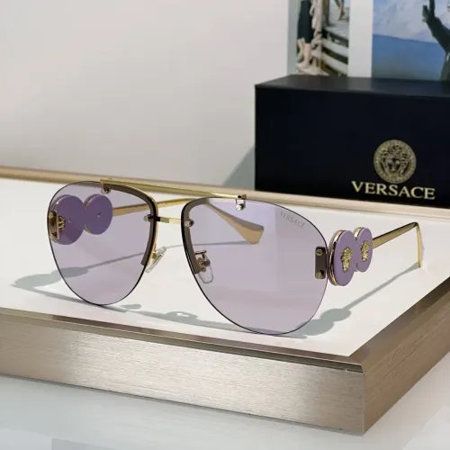 Wholesale Versace AAA Quality Sunglasses #1482808 $60.00 USD, Wholesale Quality Replica Versace AAA Quality Sunglasses