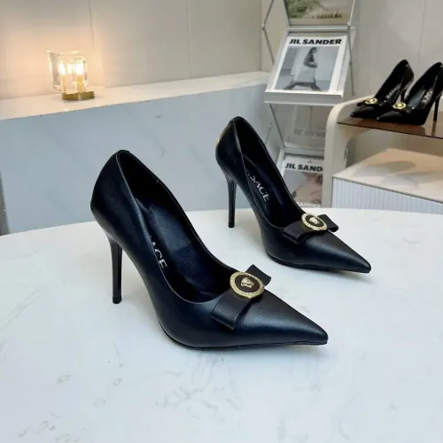 Replica Versace High-Heeled Shoes For Women #1482824 $80.00 USD for Wholesale