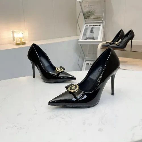 Replica Versace High-Heeled Shoes For Women #1482825 $80.00 USD for Wholesale