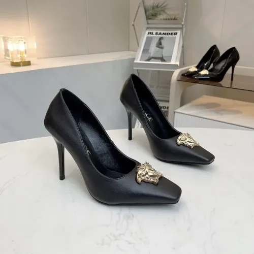 Replica Versace High-Heeled Shoes For Women #1482826 $80.00 USD for Wholesale