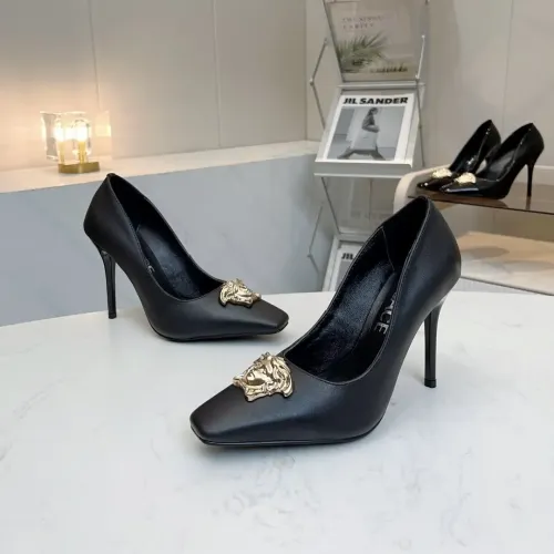 Replica Versace High-Heeled Shoes For Women #1482826 $80.00 USD for Wholesale