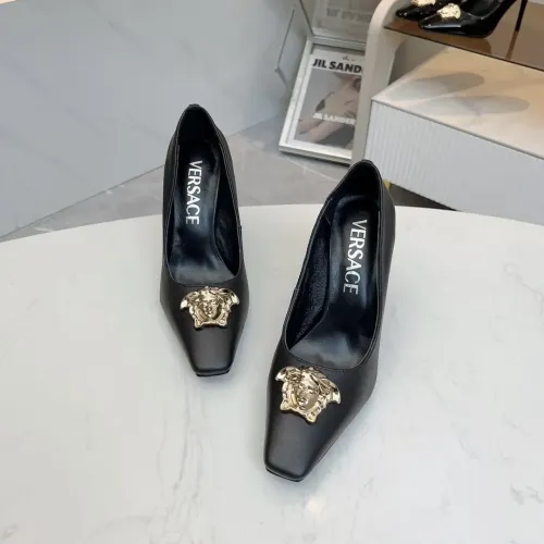 Replica Versace High-Heeled Shoes For Women #1482826 $80.00 USD for Wholesale