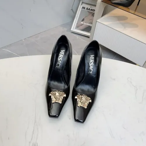 Replica Versace High-Heeled Shoes For Women #1482827 $80.00 USD for Wholesale